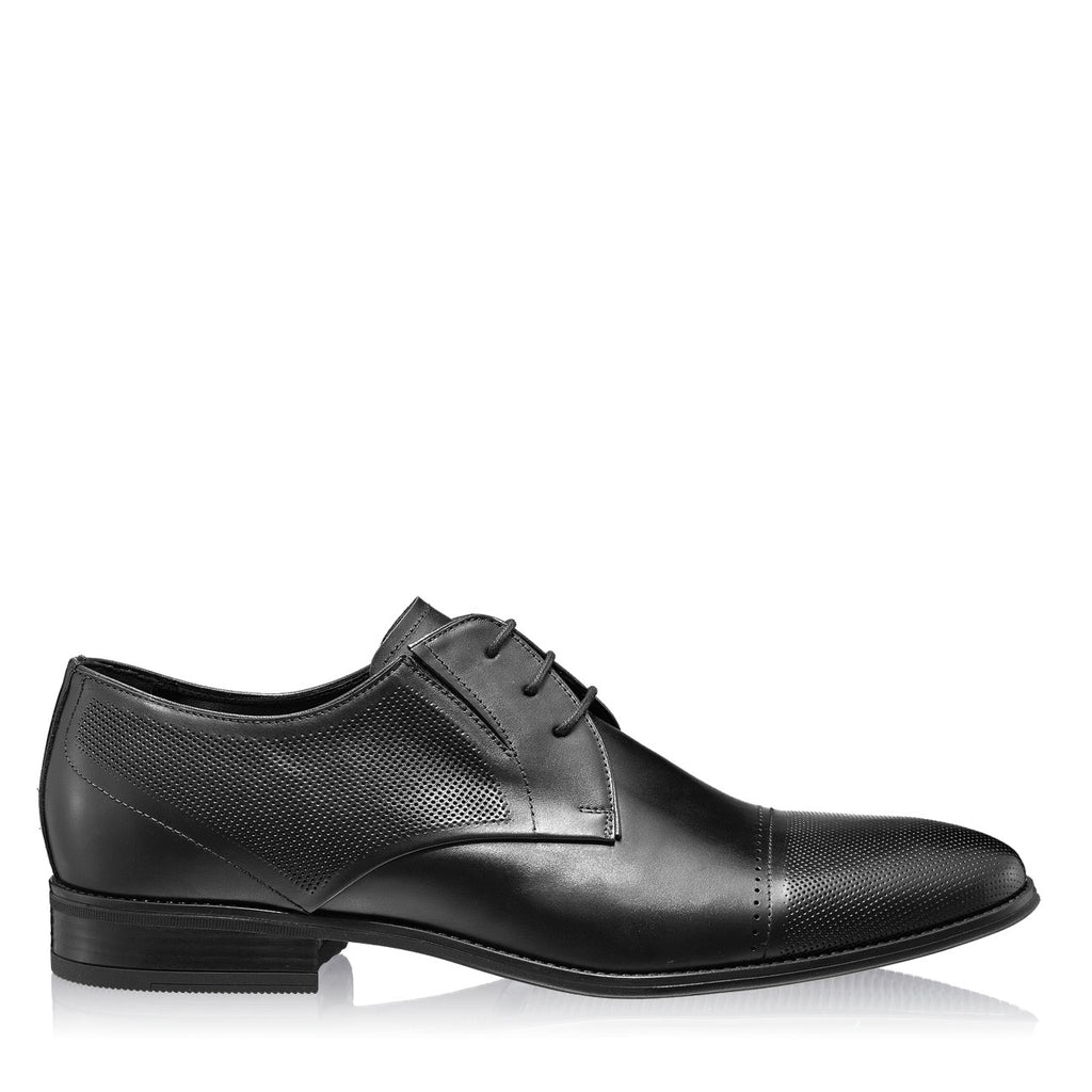 Pantofi Eleganti Barbati 6856 Vitello Foro Negru