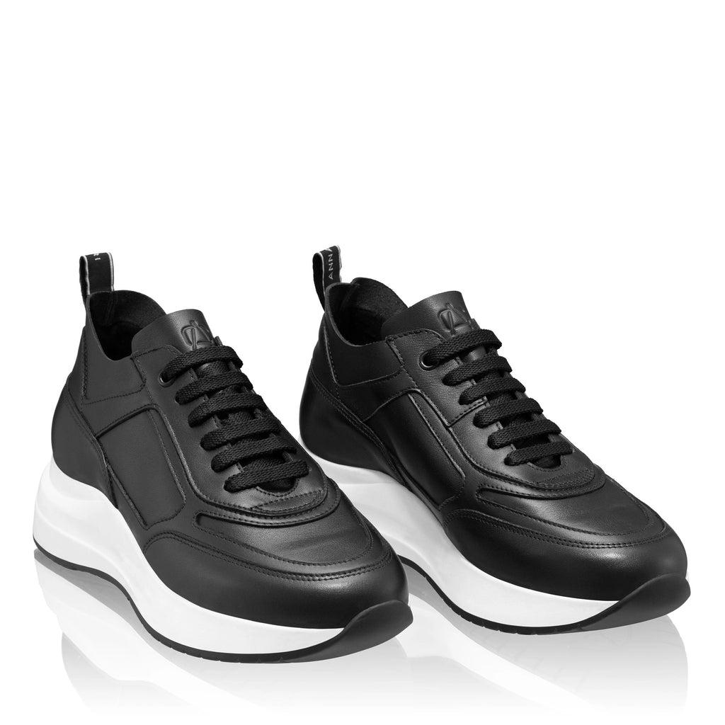 Pantofi Sport Dama 8072 Vitello Negru