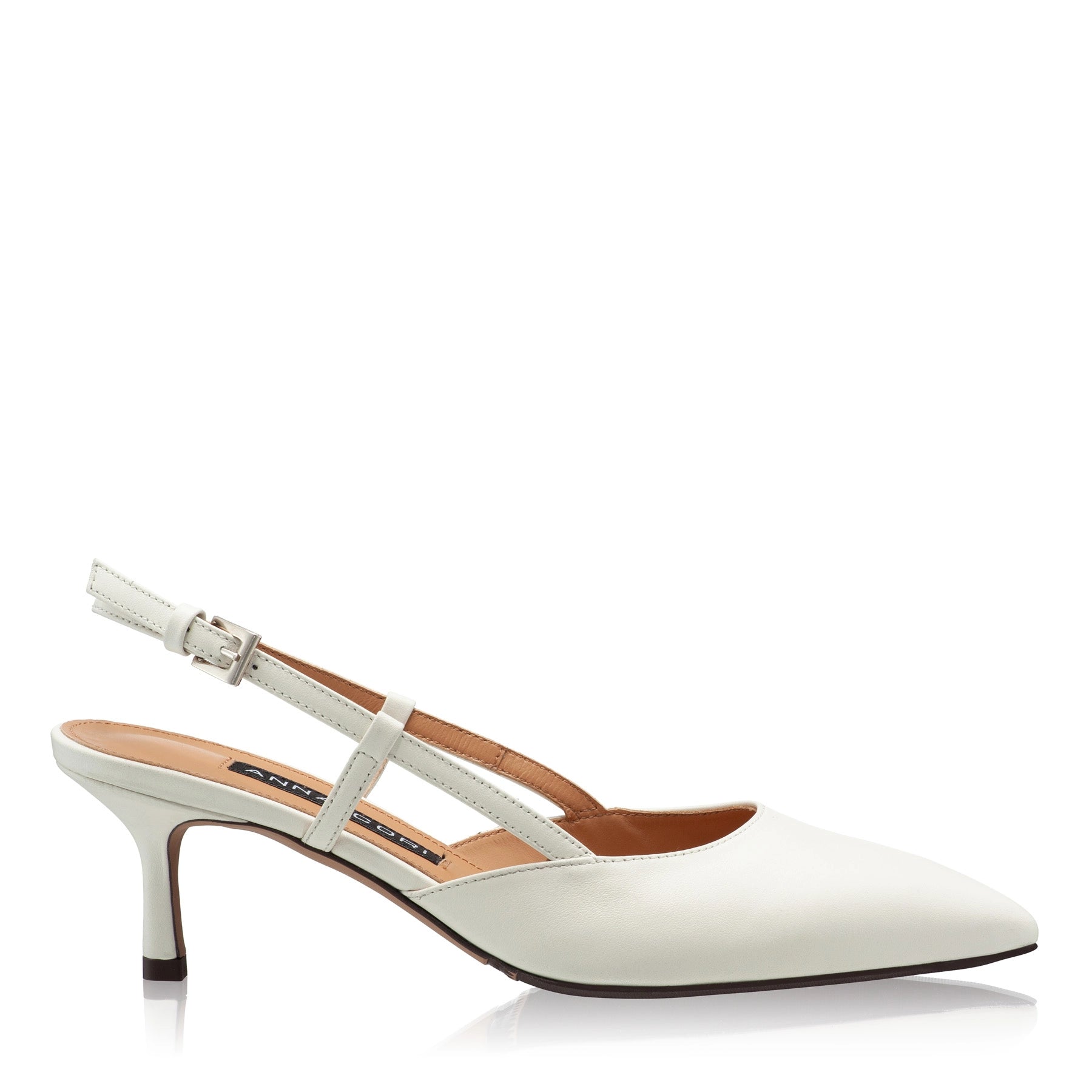 Pantofi Decupati Dama 8053 Vitello Panna
