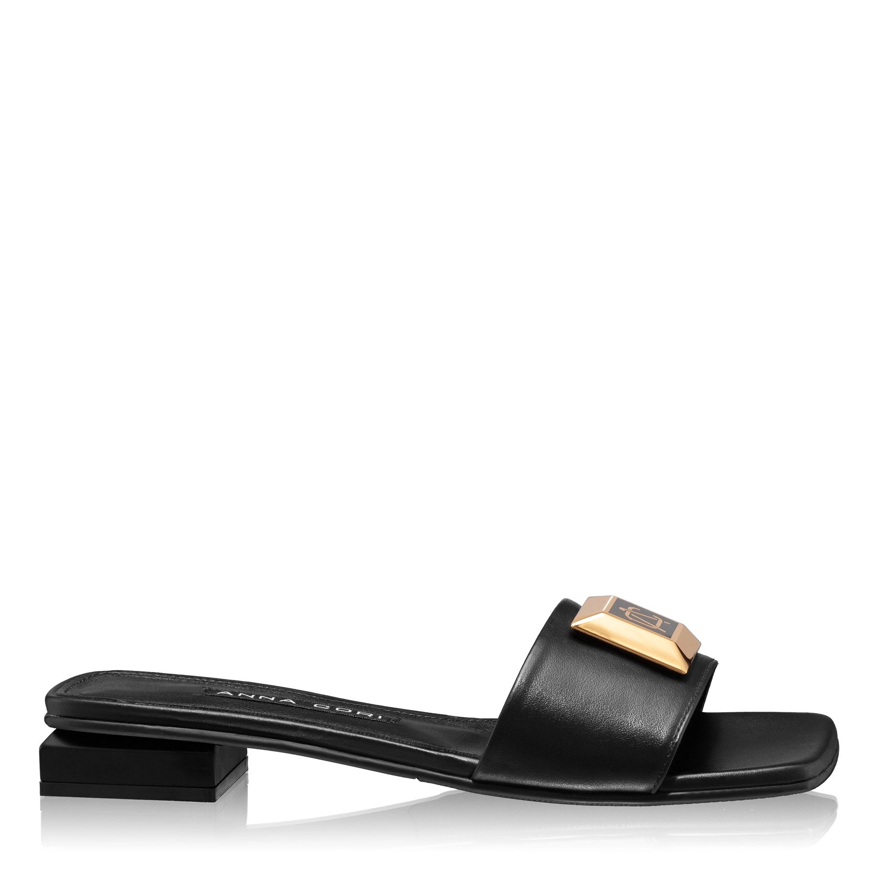 Papuci Dama 7828 Vitello Negru