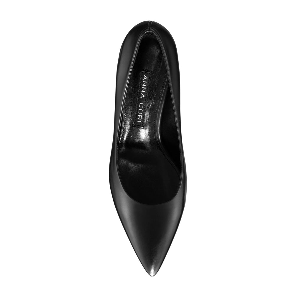 Pantofi Eleganti Dama 7510 Vitello Negru