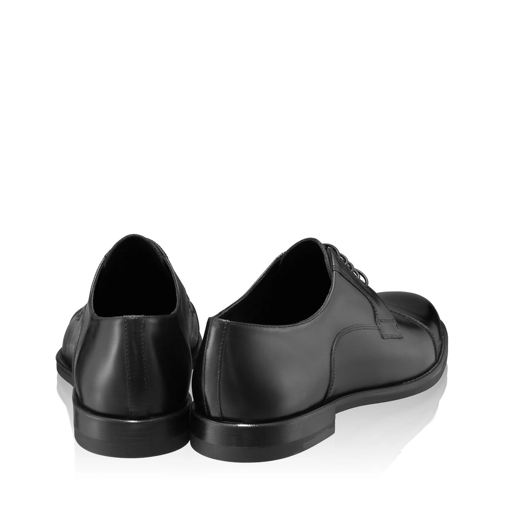 Pantofi Eleganti Barbati 7346 Vitello Negru