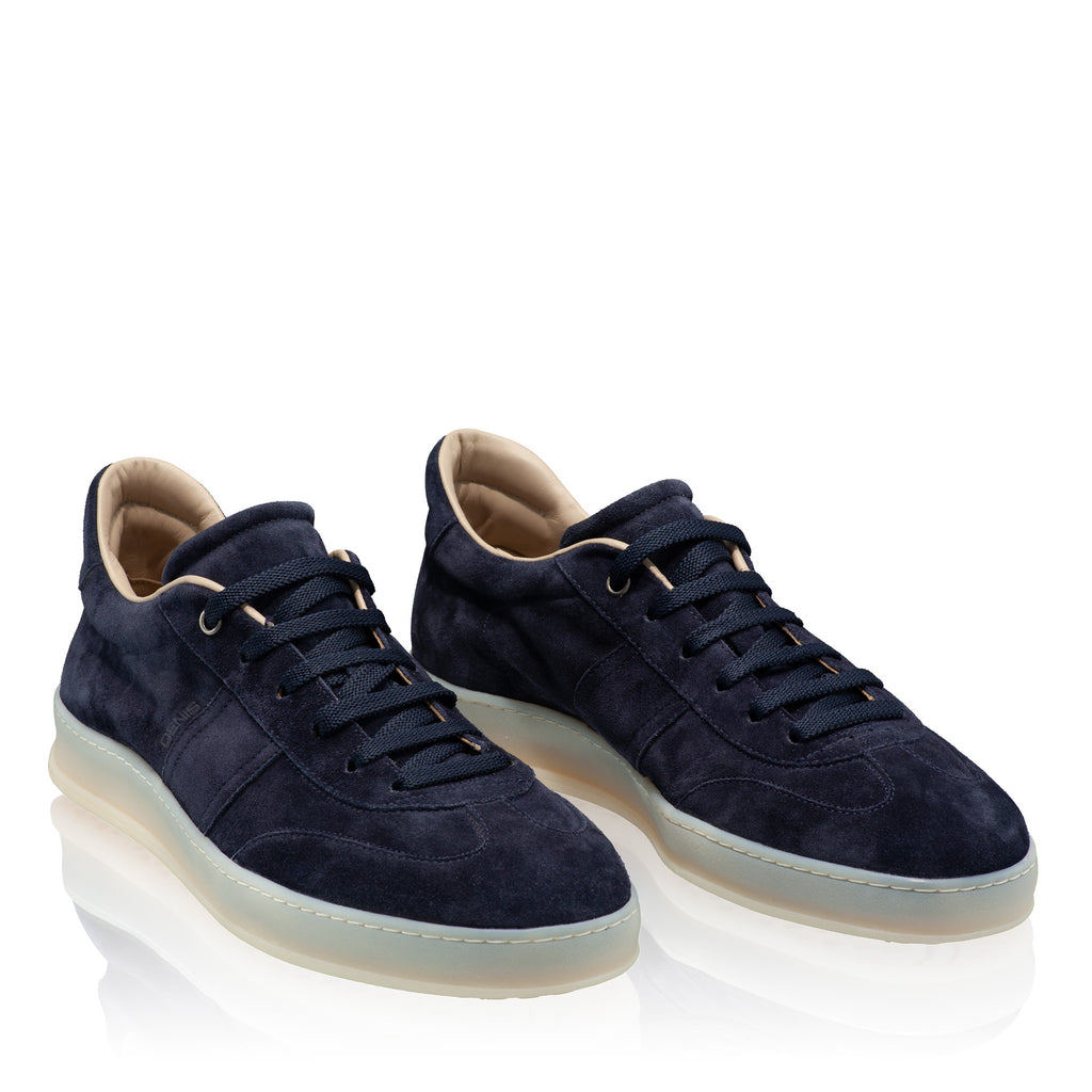 Pantofi Sport Barbati 7703 Camoscio Blue