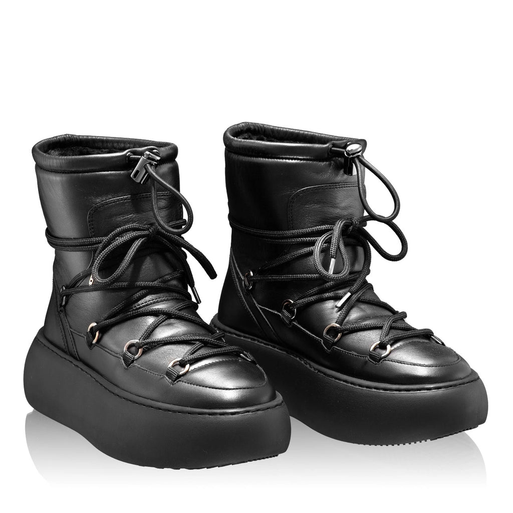 Ghete Dama 7240 Vitello Negru