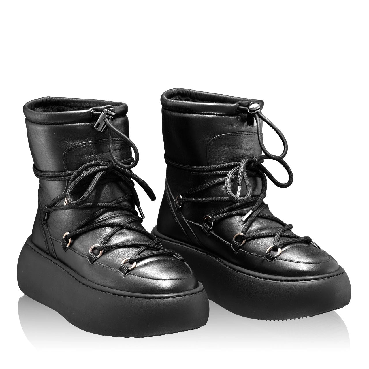 Ghete Dama 7240 Vitello Negru