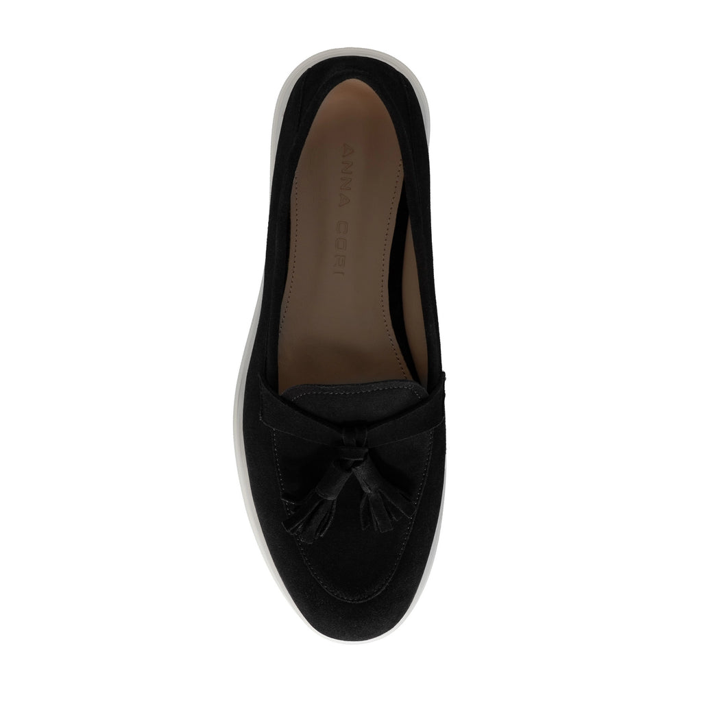 Pantofi Casual Dama 8002 Camoscio Negru