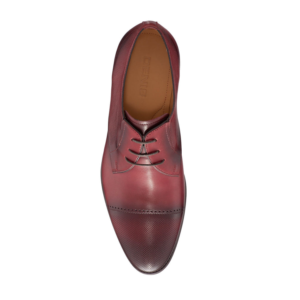 Pantofi Eleganti Barbati 6856 Vitello Bordo