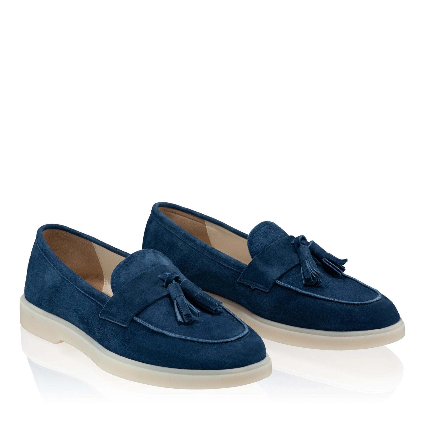 Pantofi Casual Dama 7517 Camoscio Blue