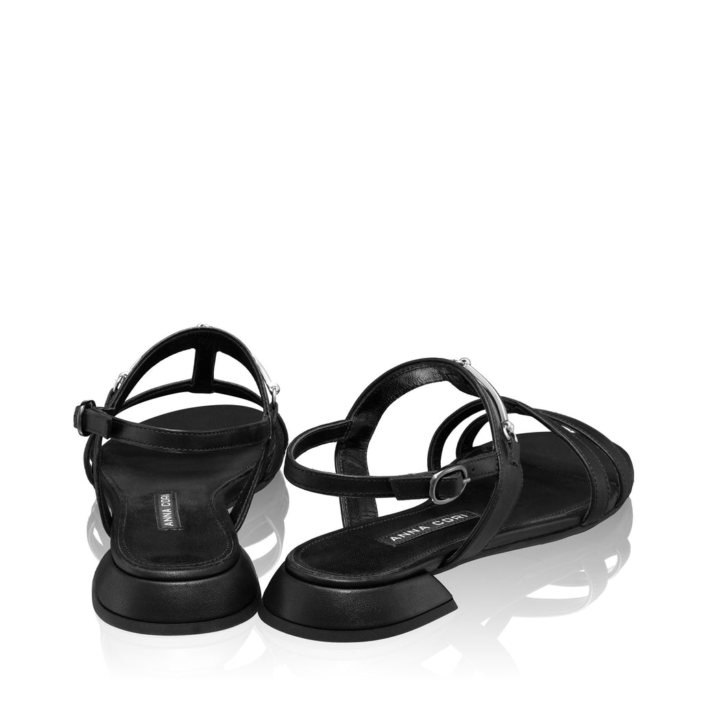 Sandale Dama 8013 Vitello Negru