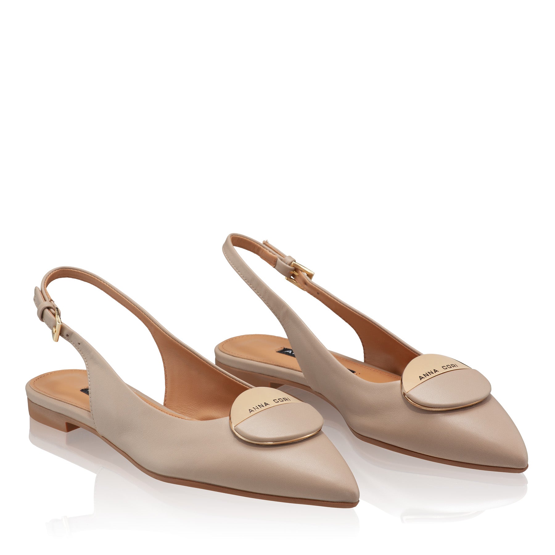Balerini Dama 7505 Vitello Bej