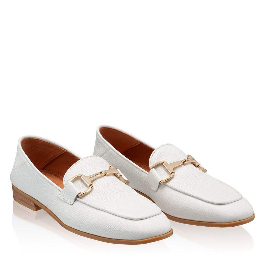 Pantofi Casual Dama 6221 Vitello Stamp Alb