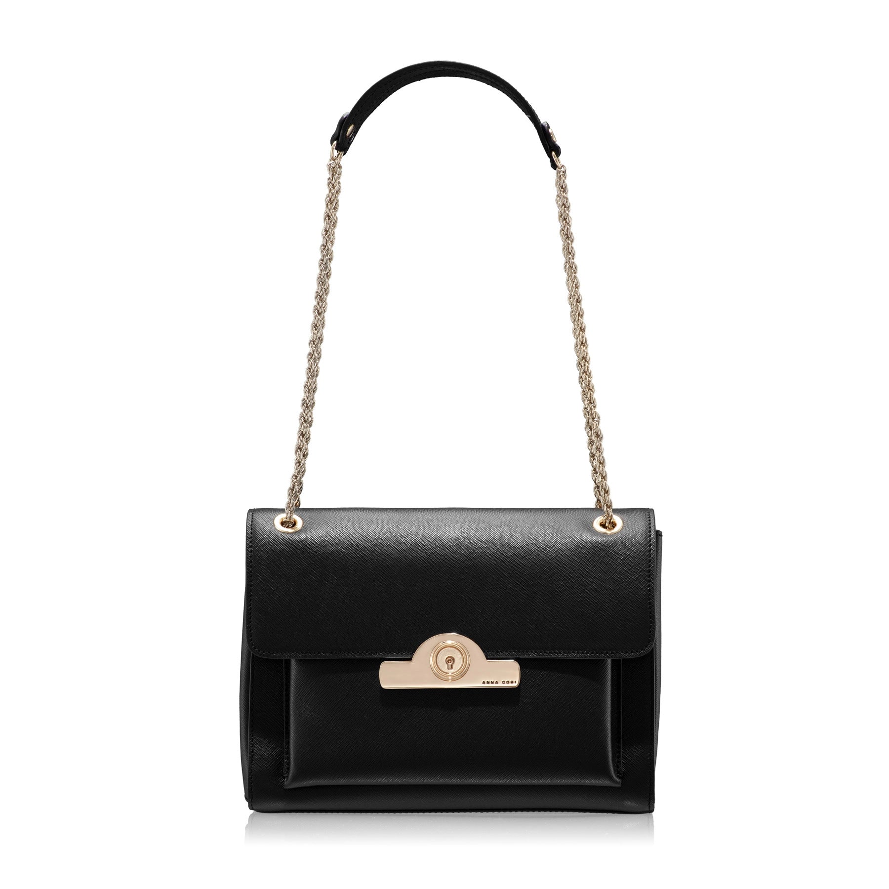 KELLY SAFFIANO NEGRU