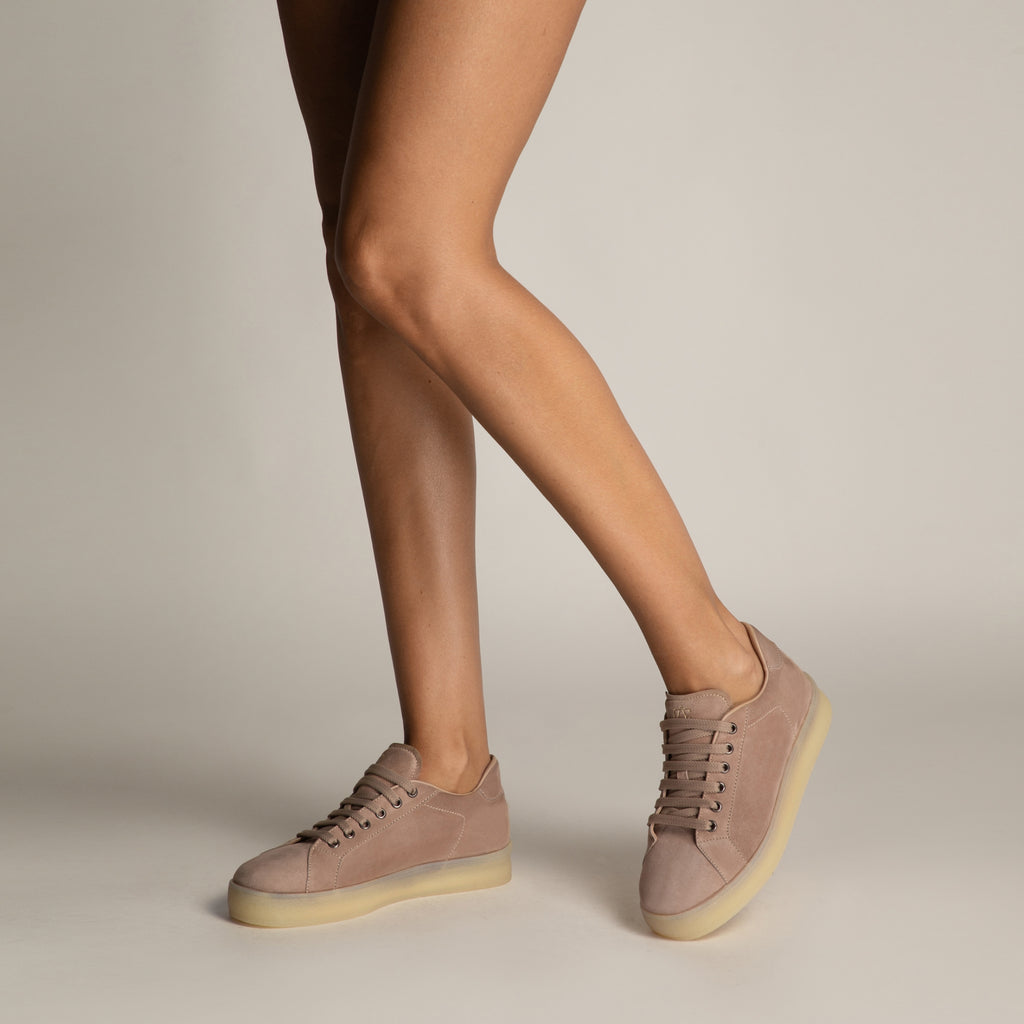 Pantofi Sport Dama 8017 Camoscio Bej