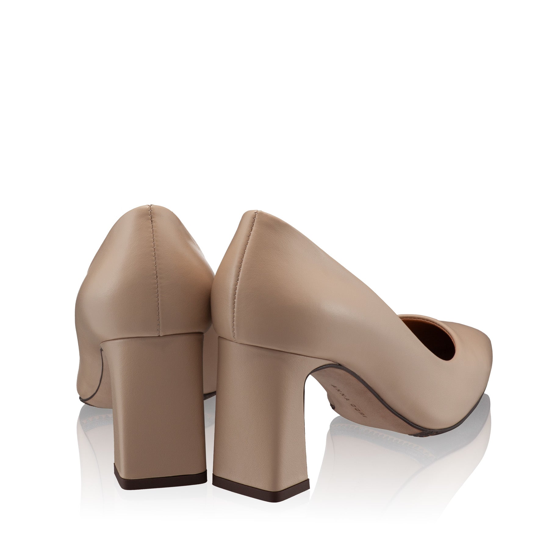 Pantofi Eleganti Dama 6146 Vitello Bej