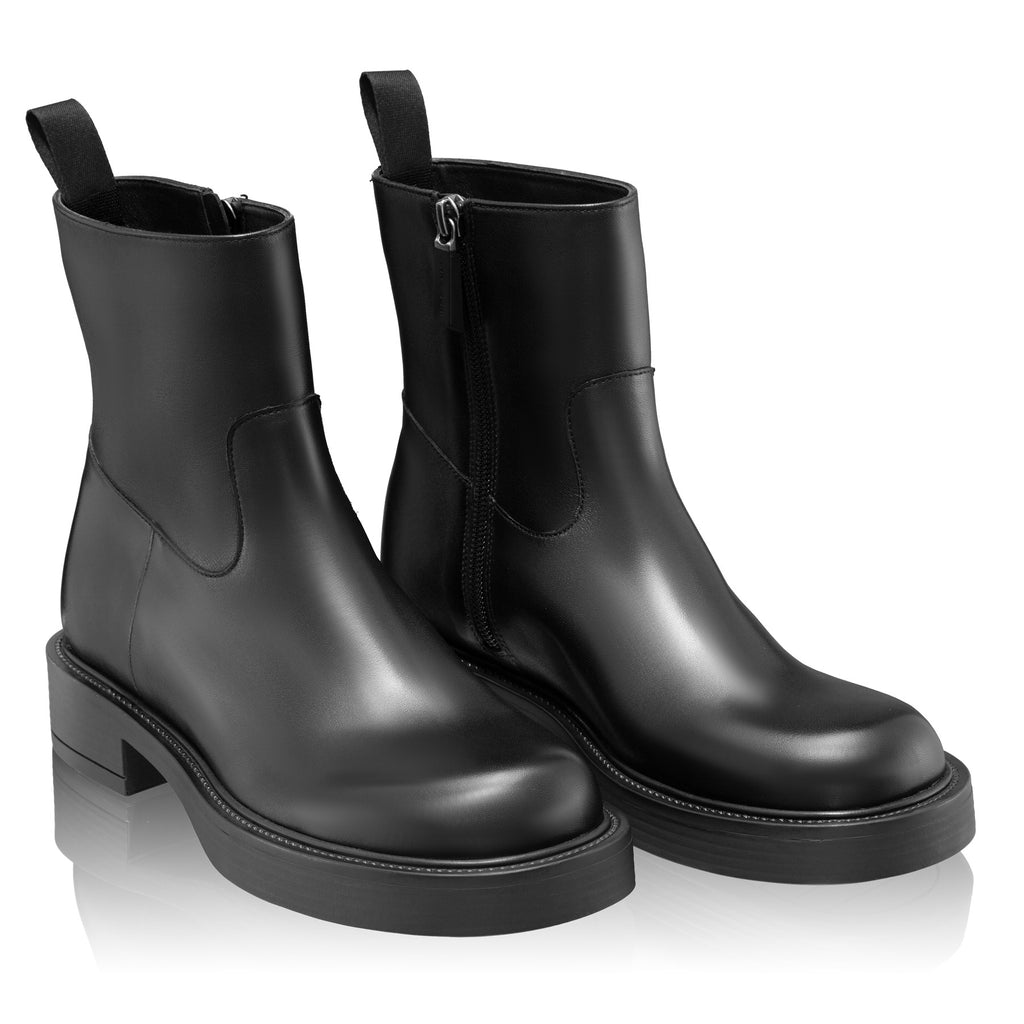Ghete Dama 7855 Vitello Negru