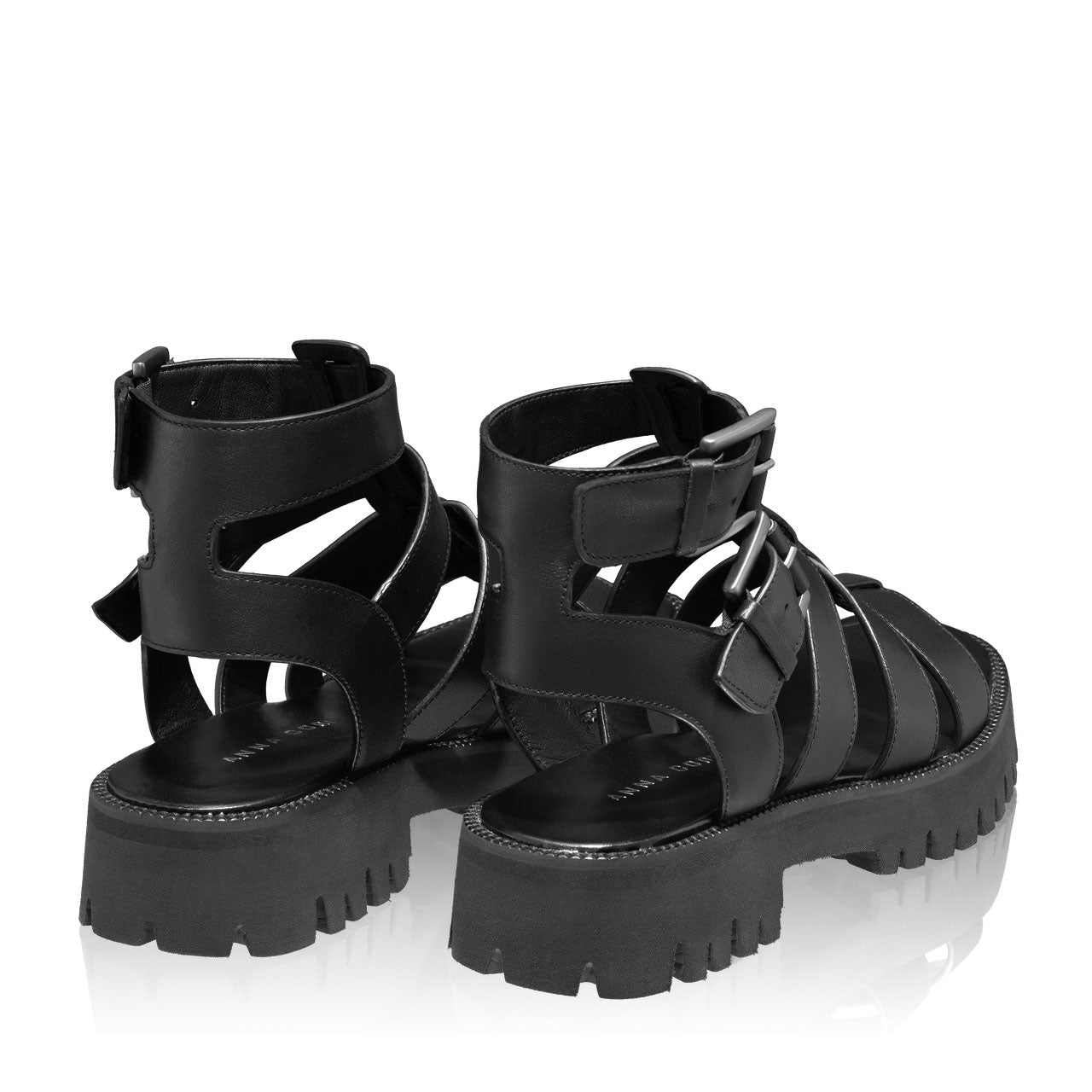 Sandale Dama 5973 Vitello Negru