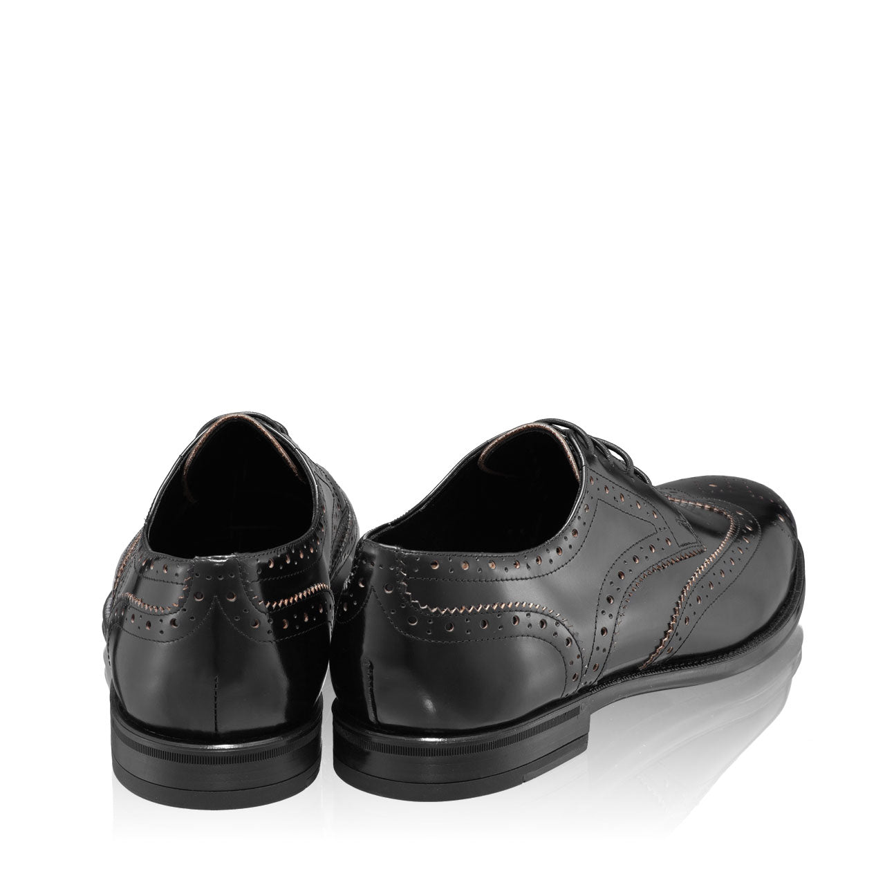Pantofi Eleganti Barbati 7020 Abrazivato Negru