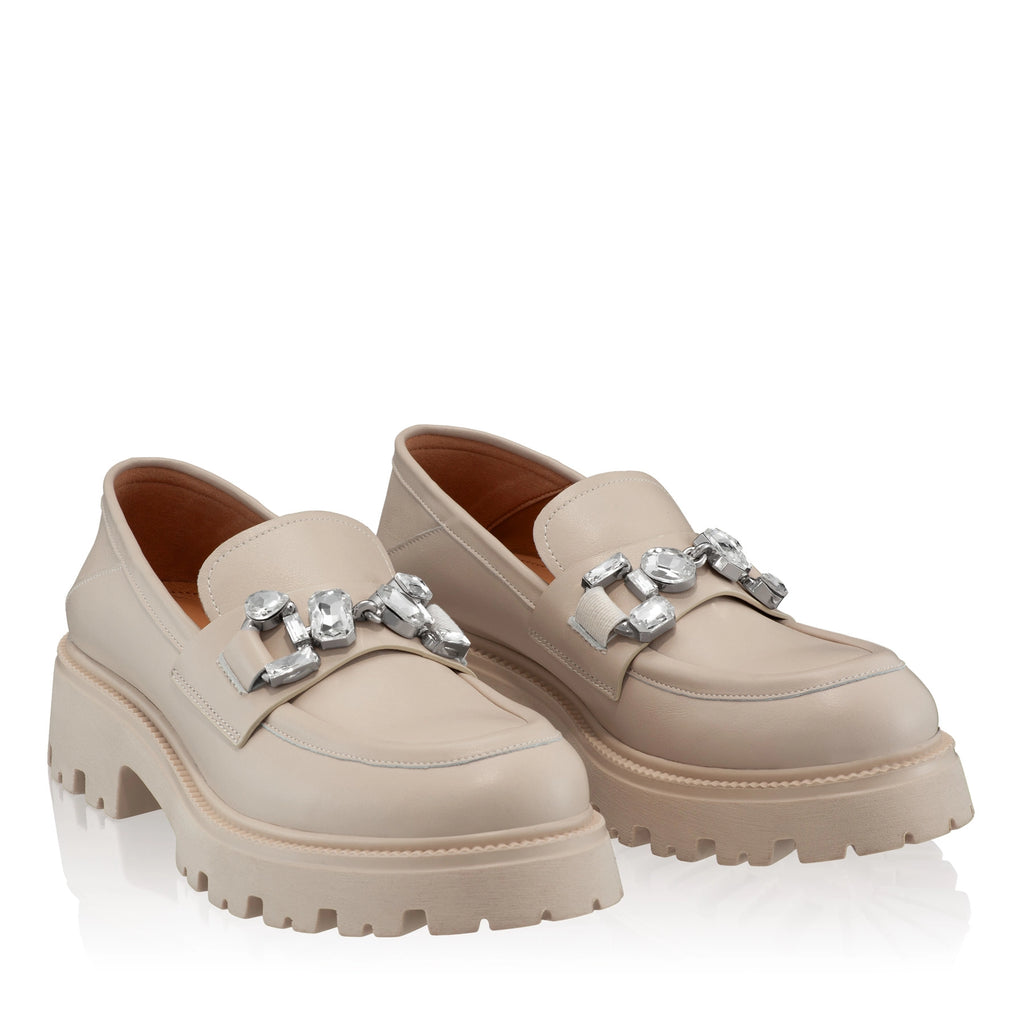 Pantofi Casual Dama 7596 Vitello Panna