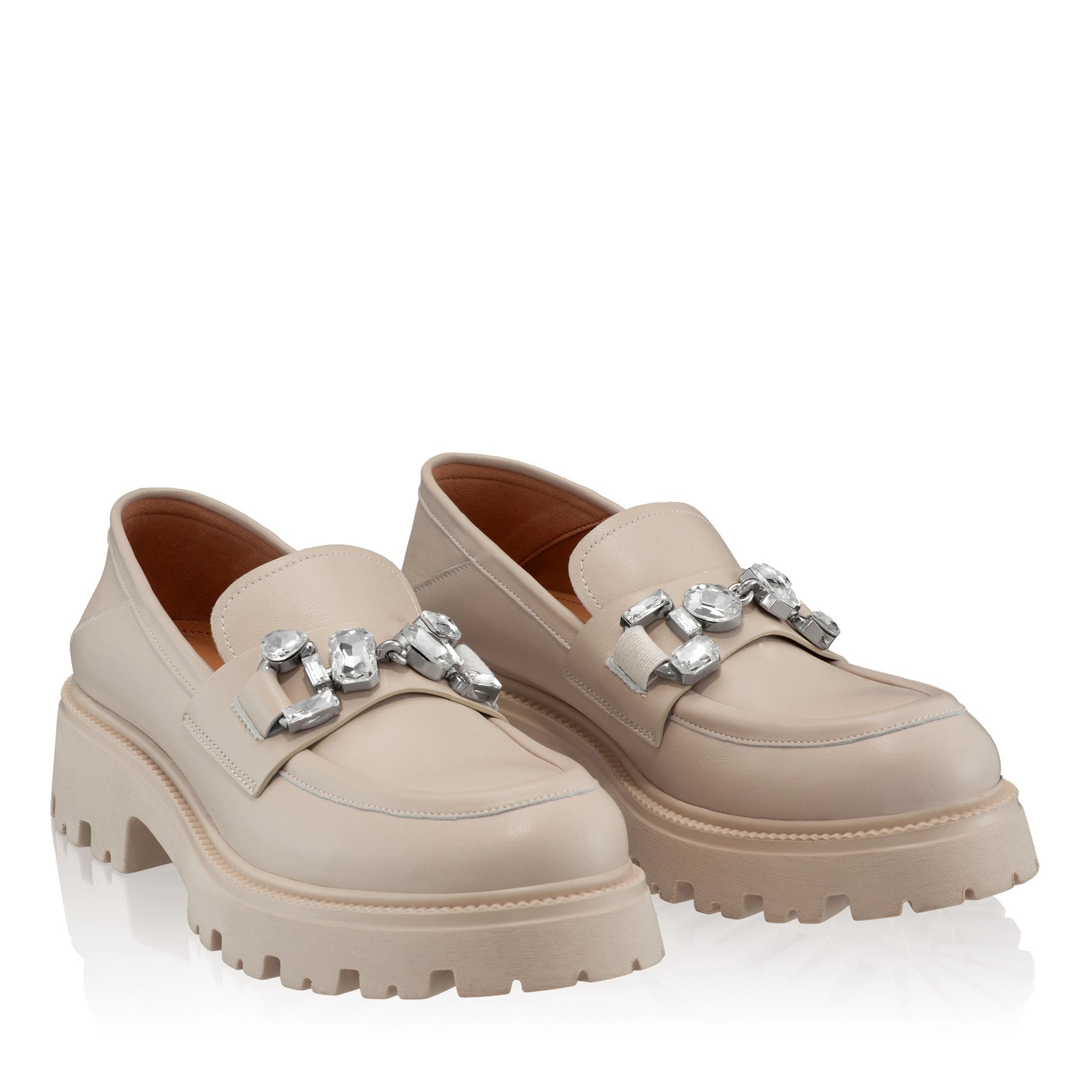 Pantofi Casual Dama 7596 Vitello Panna