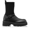 Ghete Dama 7988 Vitello + Stretch Negru