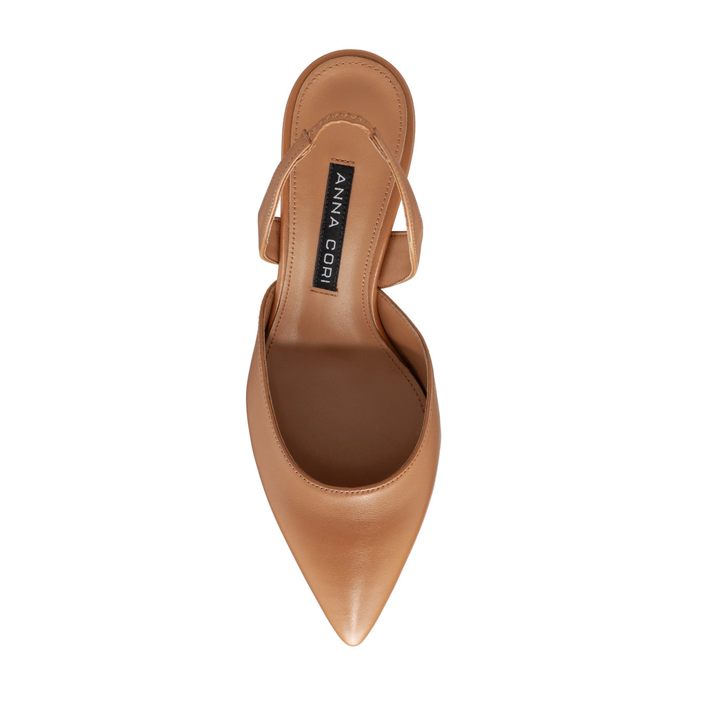 Pantofi Decupati Dama 8054 Vitello Cappuccino
