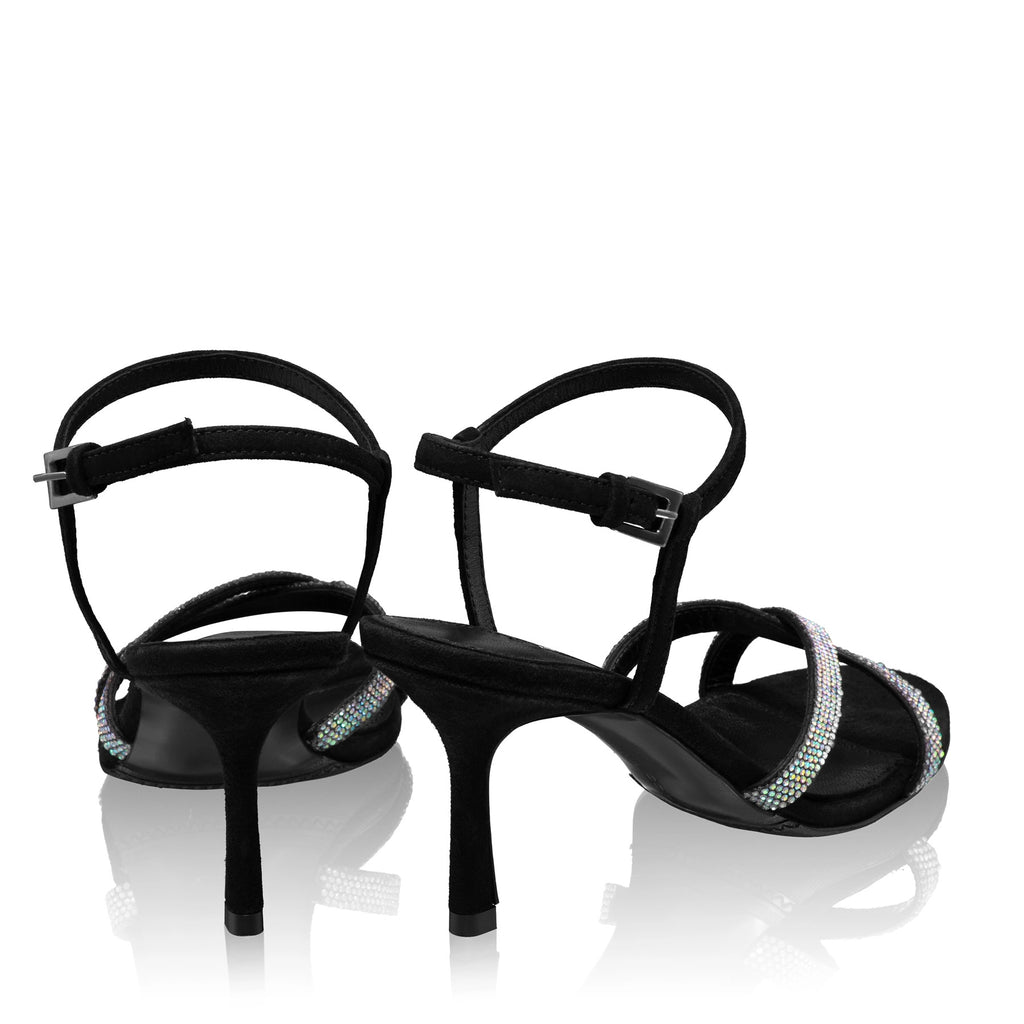 Sandale Dama 8030 Camoscio Negru