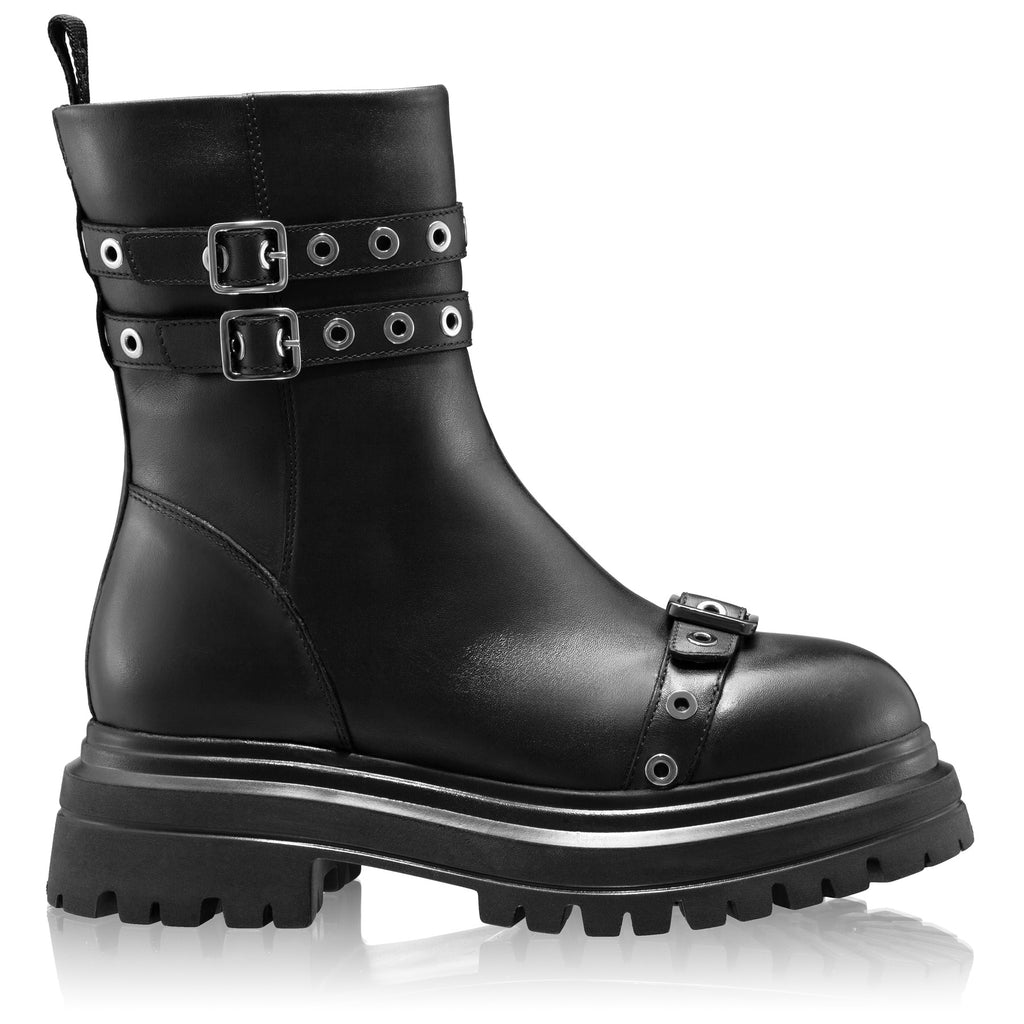 Ghete Dama 8176 Vitello Negru