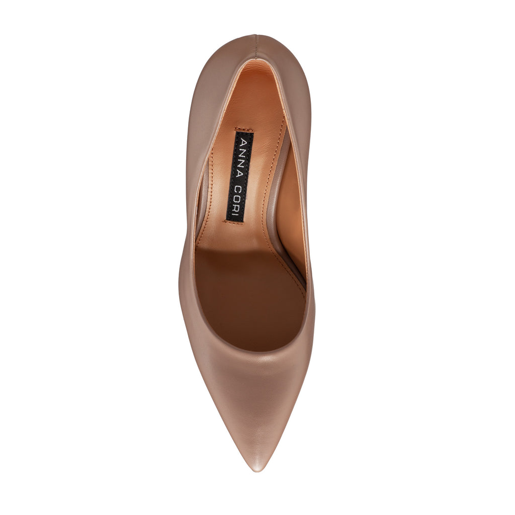 Pantofi Eleganti Dama 8026 Nappa Poudre