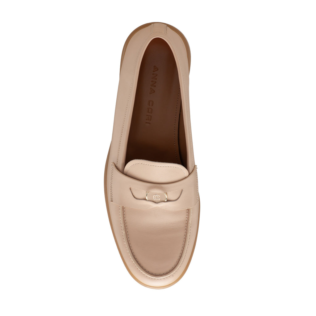 Pantofi Casual Dama 8003 Vitello Nude