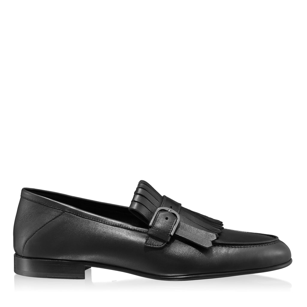 Pantofi Eleganti Barbati 7357 Vitello Negru