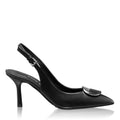 Pantofi Decupati Dama 8062 Vitello Negru