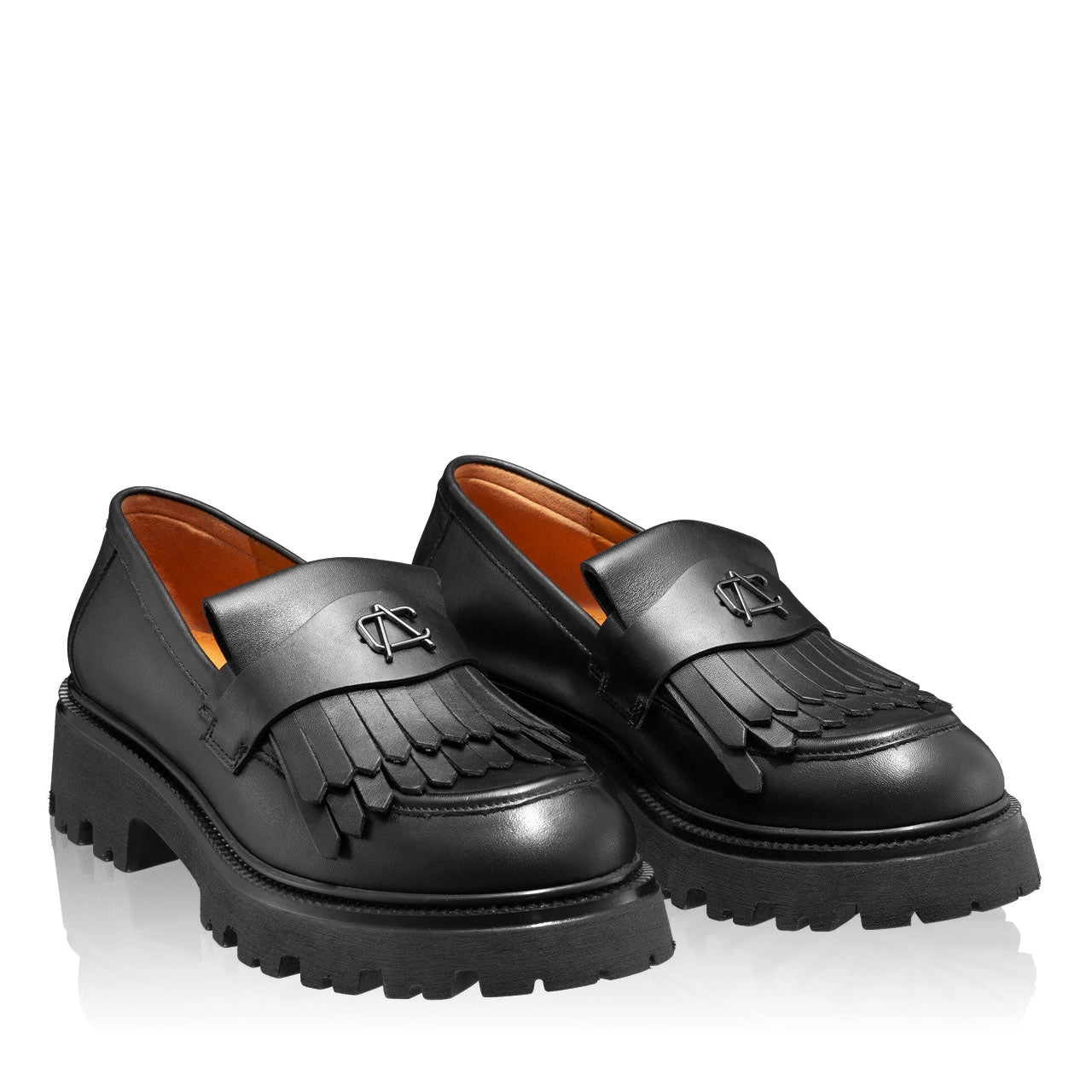 Pantofi Casual Damă 7196 Vitello Negru