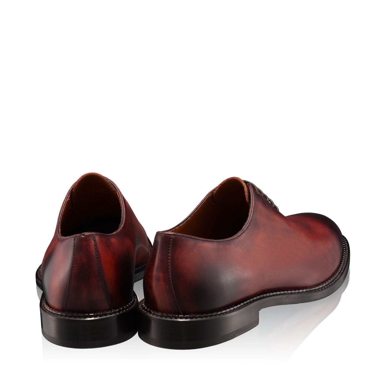 Pantofi Eleganti Barbati 7035 Vitello Bordo
