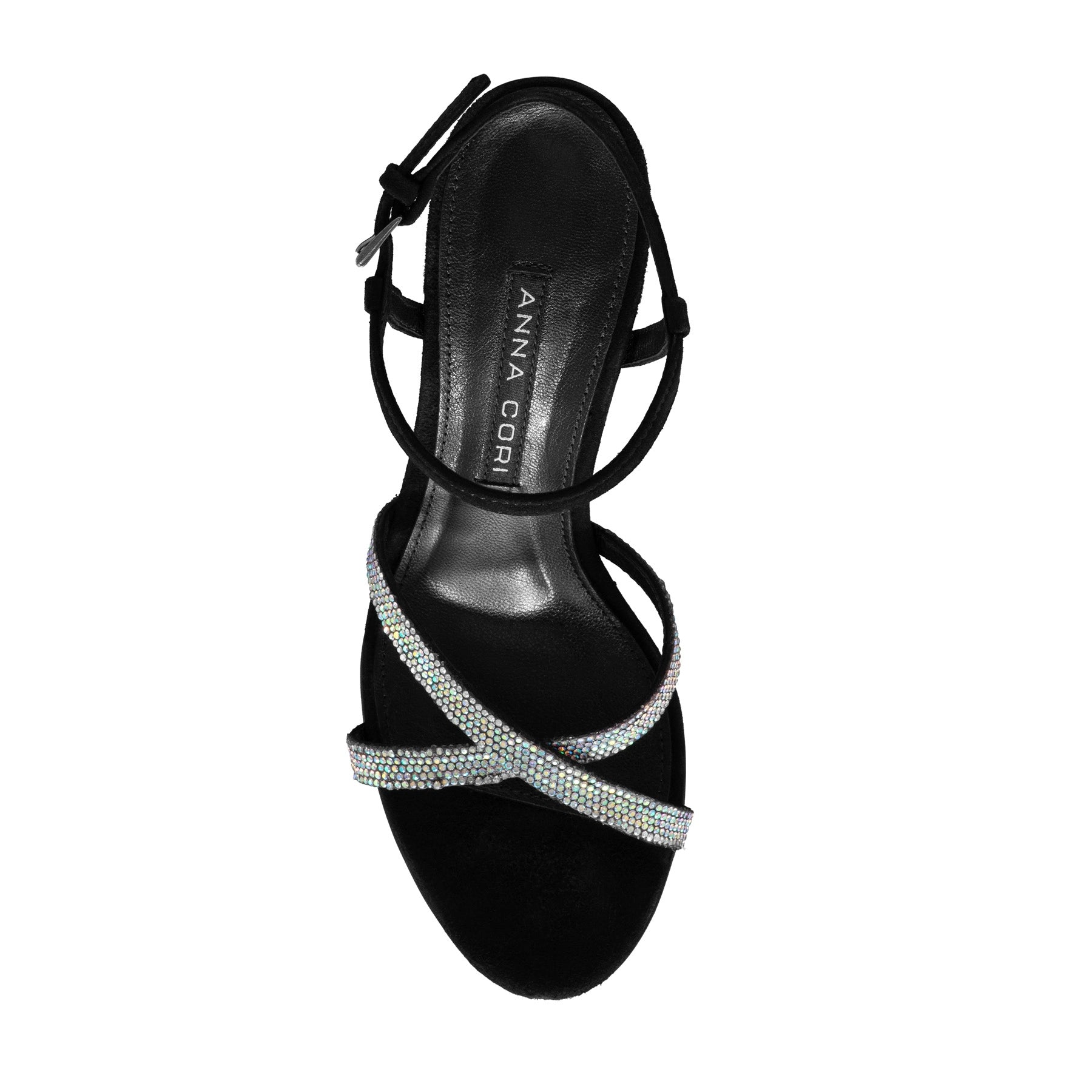 Sandale Dama 8030 Camoscio Negru