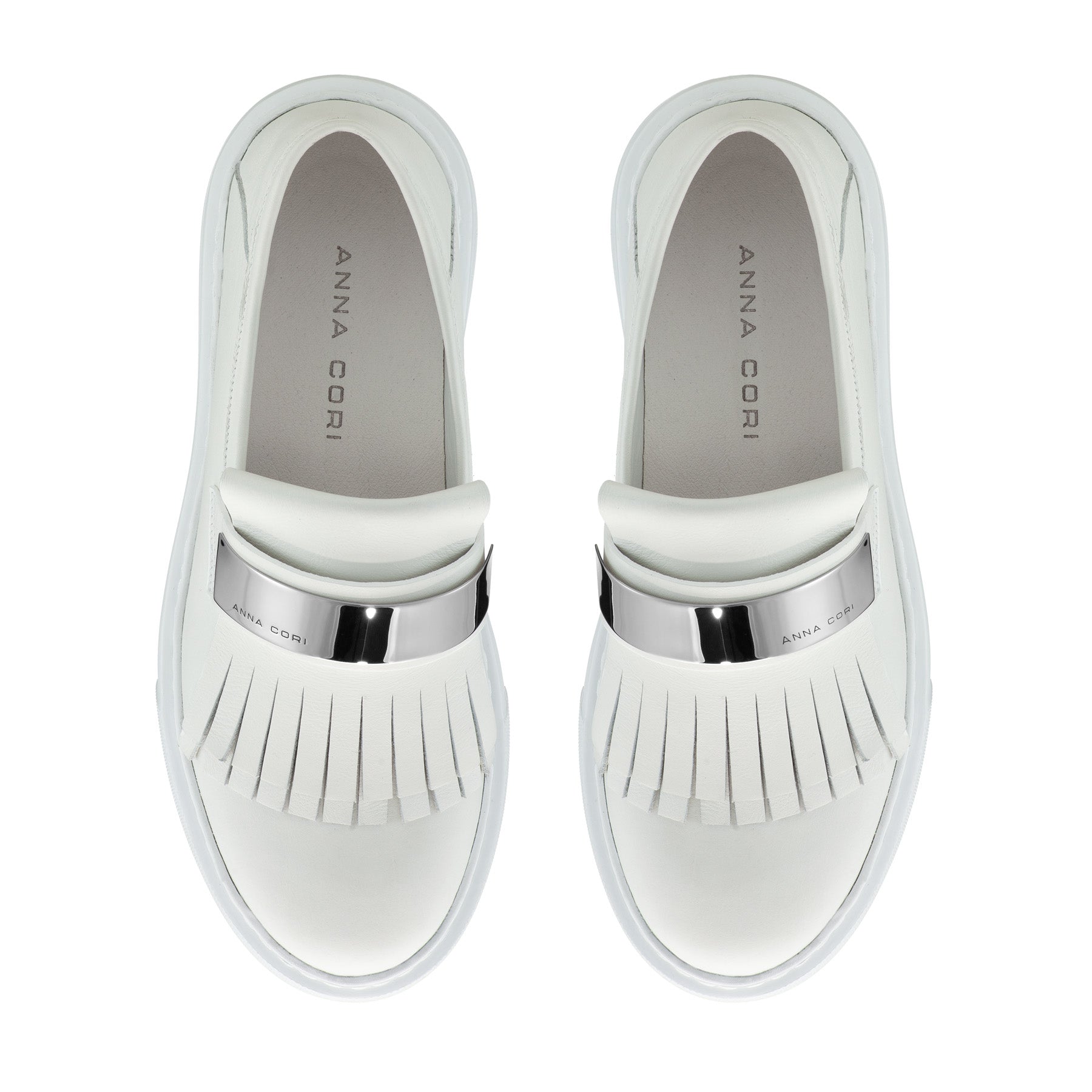 Pantofi Casual Dama 7543 Vitello Alb